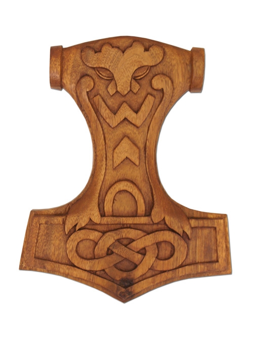 foto Mjlnir Thor s Hammer with Knot Pattern